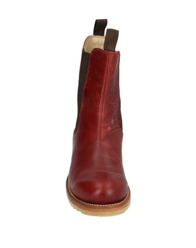 Shop Pantofola D'oro Ankle Boots In Maroon