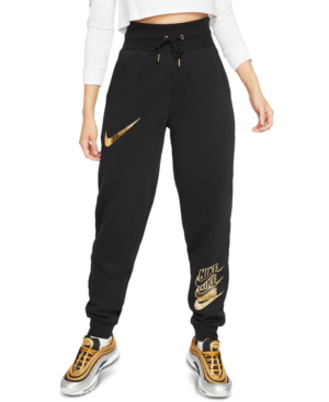 nike gold sweatpants