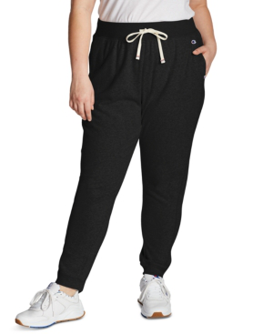 champion plus size joggers