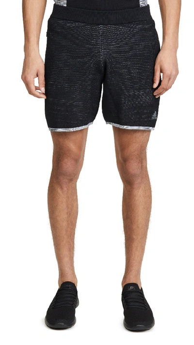 Shop Adidas Originals X Missoni Saturday Shorts In Black/dark Grey/white