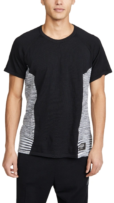 Shop Adidas Originals X Missoni Cru Tee In Black/dark/grey/white