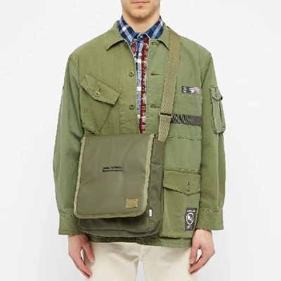 Shop Herschel Supply Co Herschel X Wtaps Pr Bag In Green