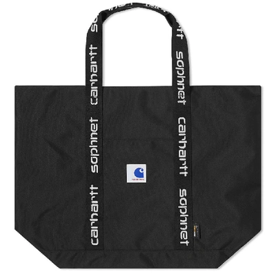 Shop Carhartt Wip X Soph.20 Tote Bag In Black