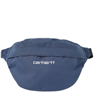 Shop Carhartt Wip Payton Hip Bag In Blue