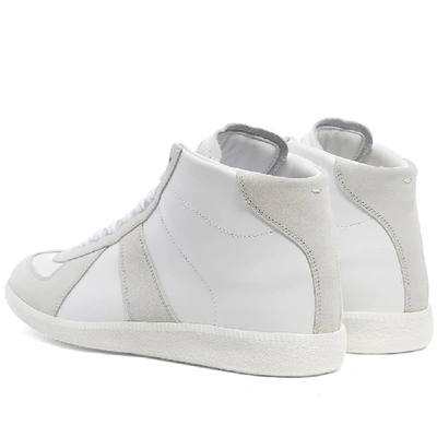 Shop Maison Margiela 22 Tonal Replica High Sneaker In White