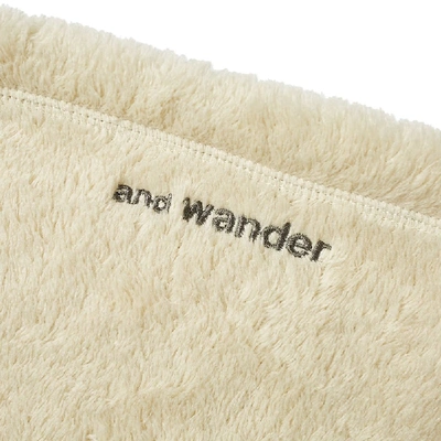 Shop And Wander High Loft Fleece Neck Warmer In White