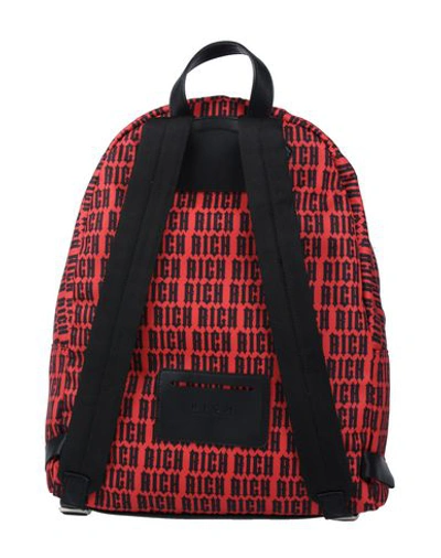 Shop John Richmond Backpacks In Red