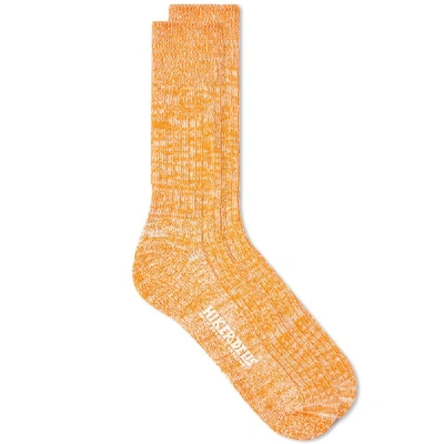 Shop Hikerdelic High Summer Sock In Orange