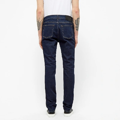 Shop Givenchy Taped Logo Jean In Blue