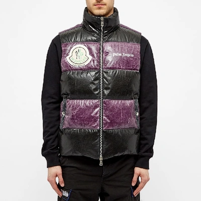 Shop Moncler Genius - 8 Moncler Palm Angels Egor Gilet In Purple