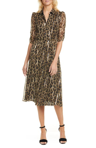 ba&sh leopard dress