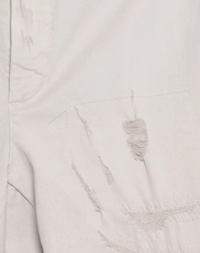Shop Aglini Man Pants Light Grey Size 34 Cotton, Elastane