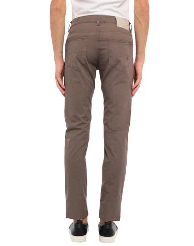 Shop Re-hash Re_hash Man Pants Light Brown Size 30 Cotton, Elastane In Beige