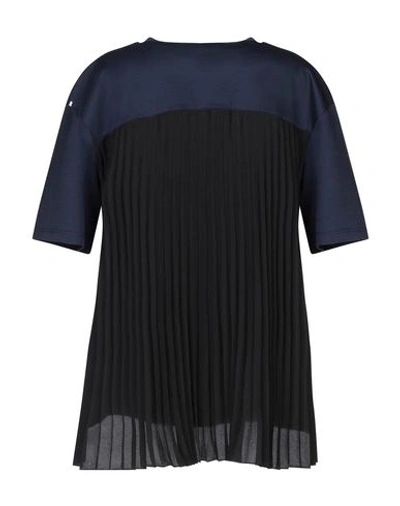 Shop Sportmax Code T-shirt In Dark Blue