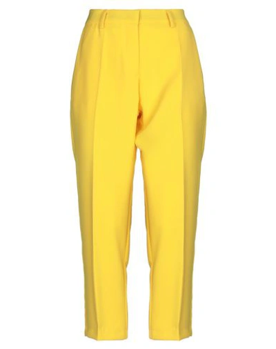 Shop Hopper Casual Pants In Yellow
