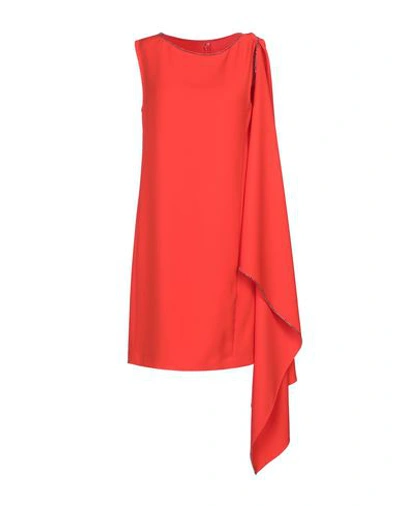 Shop Mcq By Alexander Mcqueen Short Dress In Red