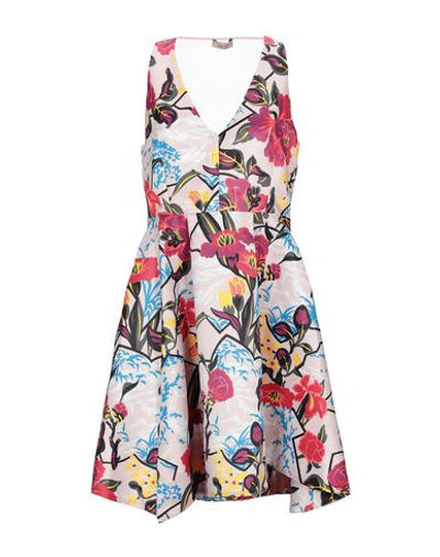 Shop Liu •jo Woman Mini Dress Blush Size 10 Polyester, Polyamide In Pink