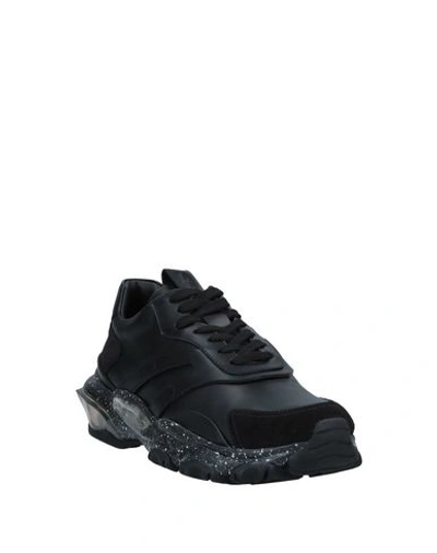 Shop Valentino Garavani Man Sneakers Black Size 7 Soft Leather