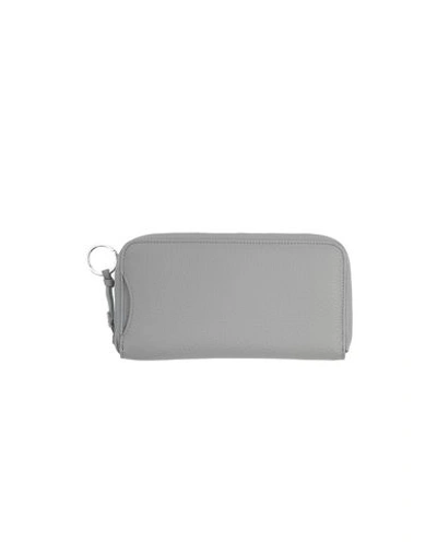 Shop Zanellato Wallet In Grey
