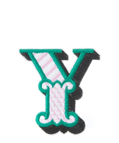 Shop Liberty London Embroidered Sticker Patch In Y In Multi