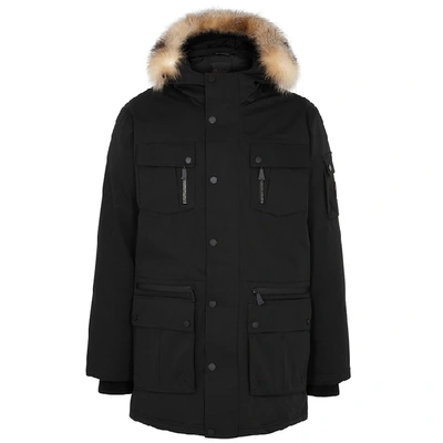 Pajar Benny Black Fur-trimmed Parka | ModeSens