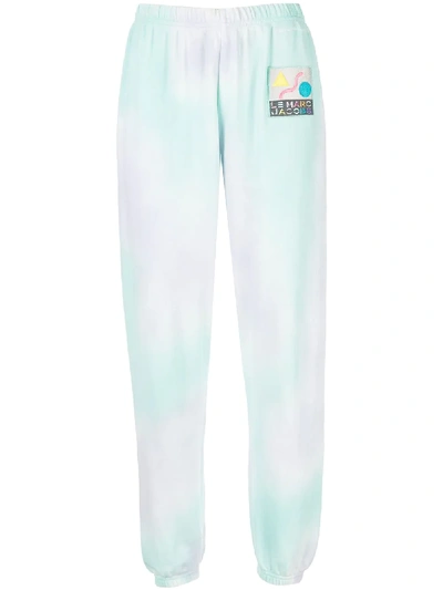 Shop Marc Jacobs The Airbrushed Track Pants In Black