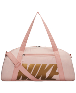 Nike Gym Club Training Duffel Bag In Echo Pink/coral Stardust/metallic Gold  | ModeSens