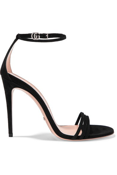 gucci rhinestone heels