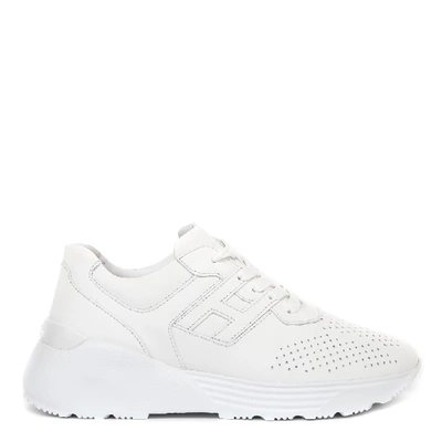 Shop Hogan Active One White Leather Sneaker