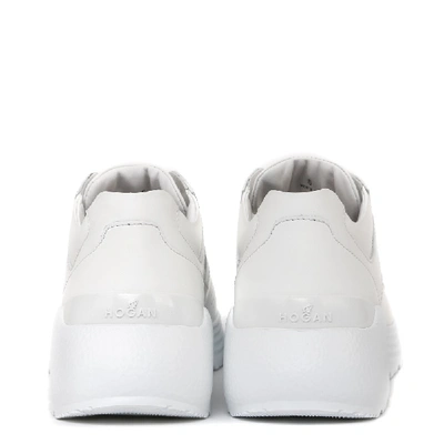 Shop Hogan Active One White Leather Sneaker