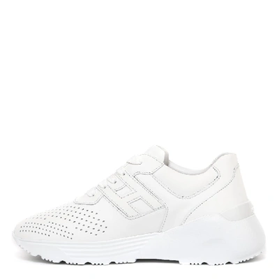 Shop Hogan Active One White Leather Sneaker
