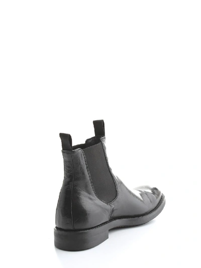 Shop Officine Creative Leather Ankle Boots In Grey