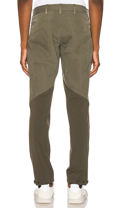 Shop Arc'teryx Apparat Pant In Loden