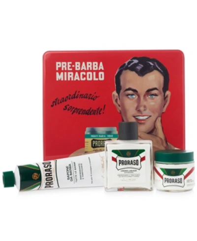Shop Proraso 4-pc. Vintage Gino Tin Gift Set In No Color