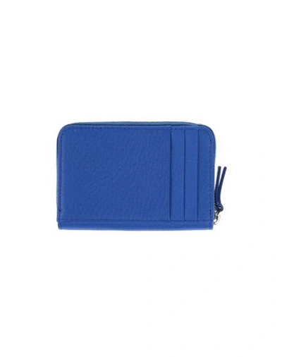 Shop Balenciaga Wallet In Bright Blue