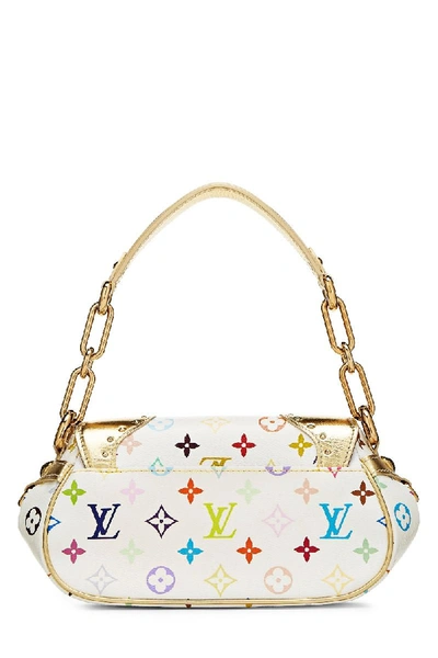 Louis Vuitton Takashi Murakami White Monogram Multicolore Coated Canvas  Theda GM Gold Hardware, 2004 Available For Immediate Sale At Sotheby's