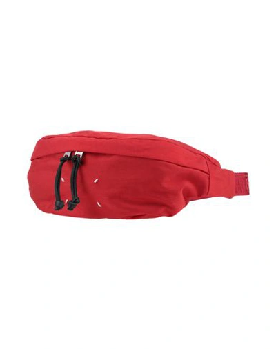 Shop Maison Margiela Bum Bags In Red