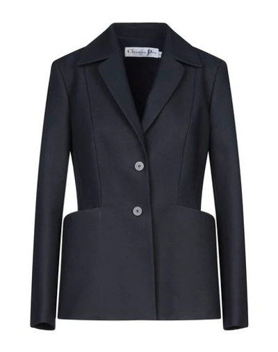 Shop Dior Sartorial Jacket In Dark Blue
