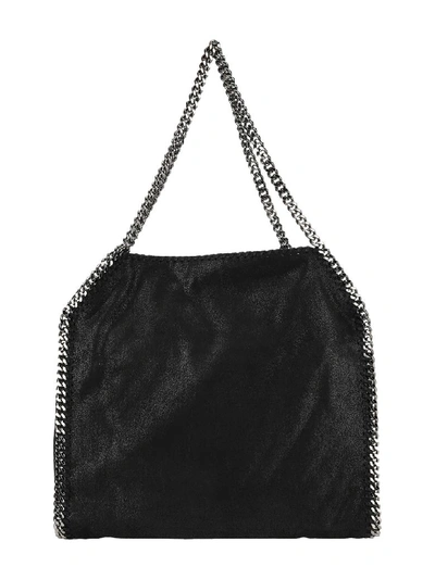 Shop Stella Mccartney Falabella Multi-chain Tote Bag In Black