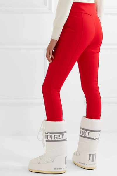 Shop Cordova Val-d'isere Slim-leg Ski Pants In Red