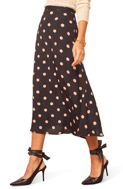Shop Reformation Bea Midi Skirt In Kisses