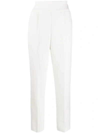 Shop Pinko White Synthetic Fibers Pants