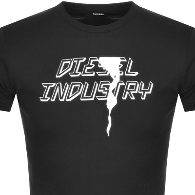 Shop Diesel T Diego Short Sleeved T Shirt Black