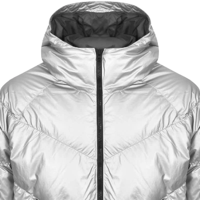 Shop Nike Down Jacket Silver