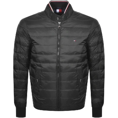 Shop Tommy Hilfiger Arlos Bomber Jacket Black