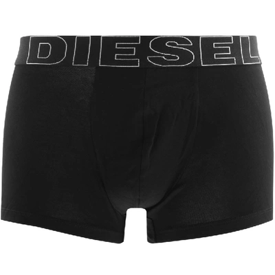 Shop Diesel Underwear Damien 3 Pack Boxer Shorts Black