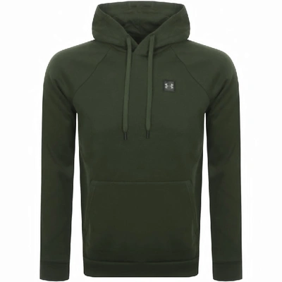Shop Under Armour Rival Hooded Tracksuit Green