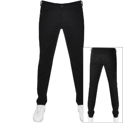 Shop Diesel D Bazer Tapered Fit Jeans Black