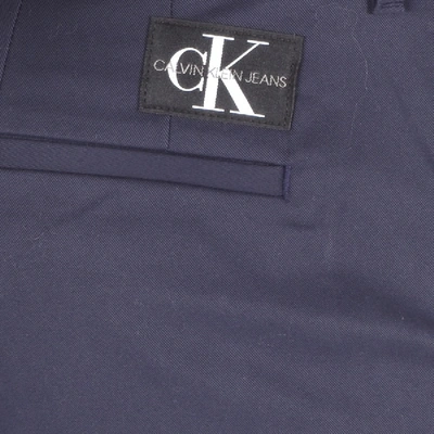 Calvin Klein Men's Infinite Slim-fit Stretch Pants In Navy