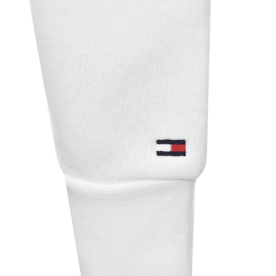 Shop Tommy Hilfiger Logo Sweatshirt White